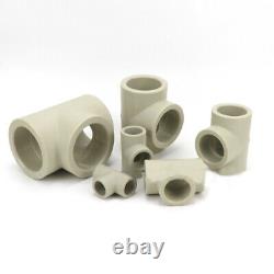 PPH Tee PP Hot Melt Water Pipe Fittings Tee Plastic Chemical Pipe Fittings New