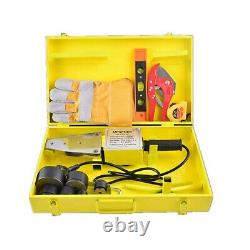 PPR Electronic Hot Melt Welding Machine Water Plastic Pipes Fusion Splicer 1500W