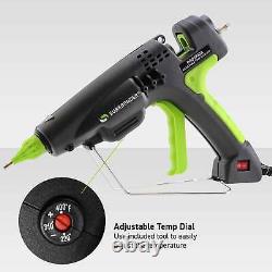 PRO9700A Heavy Duty Hot Melt Glue Gun 300 Watt, Adjustable Temp