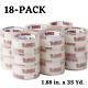 Packaging Tape Multi-pack Roll Carton Box Sealing Packing Shipping Clear Strong