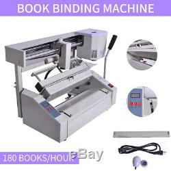 Perfect Wireless A4 Book Binding Machine Hot Melt Glue Book Paper Binder Puncher