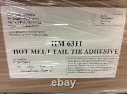 (QTY 18) McGinley HM6311 HOT MELT TAIL TIE ADHESIVE 25 Lb/Box