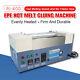 Rj-400 Epe Hot Melt Gluing Machine Fast Melting Speed And No Yellow Glue