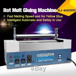 RJ-600 EPE Hot Melt Gluing Machine Fast Melting Speed and no Yellow Glue