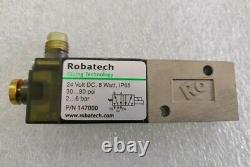 Robatech 147000 Solenoid Valve 147000 Hot Melt Machine, NEW sbwh-dd17-mb