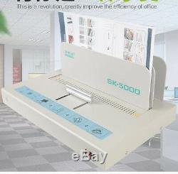 SK-5000 Desktop electric Hot Melt Glue Book Binding Binder Machine For A4 Paper