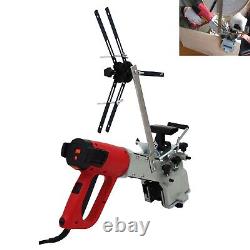 Woodworking Portable Edge Bander Hot Melt Curved Straight Edge Banding Machine