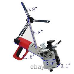 Woodworking Portable Edge Bander Hot Melt Curved Straight Edge Banding Machine