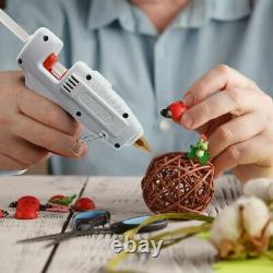 34pcs Hot Melt Glue Gun Set Mini Électrique Professionnel Bricolage Haute Température