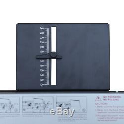 A4 De Bureau Livre Reliure Machine Colle Chaude Livre Papier Binder 1200w Stock USA