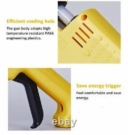 Glue Gun Box Hot Melt Adhesive Stick Thermal Long Buse Température Réglable