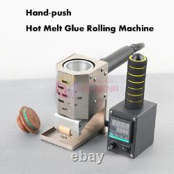 Machine à rouler la colle thermofusible à pousser à la main pour sacs en papier Machine à encoller les sacs en papier Applicateur de colle