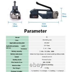 New Electric Packer Baler Pet/pp Belt Hot-melt Machine Manuelle De Reliure