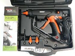 Traxx Tx-300 300 Watt Hot Melt Glue Gun Kit Avec Adhésif Fastenmaster Fmflex 40