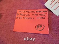 Tuyau de fusion à chaud Valco Melton # 780xx001 de 4 pieds 230 volts Neuf Marque Livraison gratuite